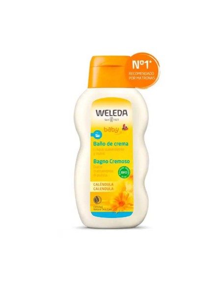 Weleda Baby Baño de Crema de Caléndula 200 ml