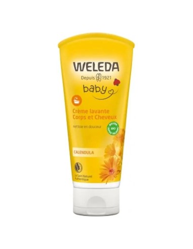Weleda Baby Champú y Gel de Ducha Caléndula 200 ml