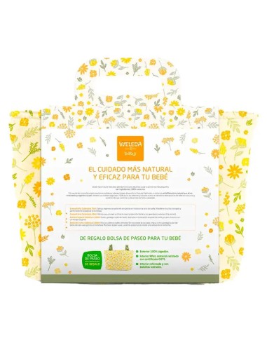 Weleda Set Bienvenido Bebé. Crema De Pañal 75Ml+ Crema Facial 50Ml+ Baño De Crema 200Ml+ Aceite Corporal 200Ml+ Bolsa De Regalo