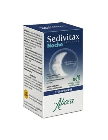 Aboca Sedivitax Noche Advanced, 27 comprimidos
