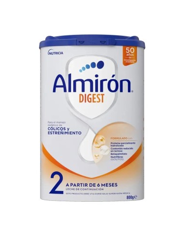 Almirón Advance Digest 2 Leche Fórmula En Polvo, Desde Los 6 Meses, color Único, 800 g