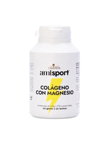Amlsport Colageno Con Magnesio, 270 comprimidos