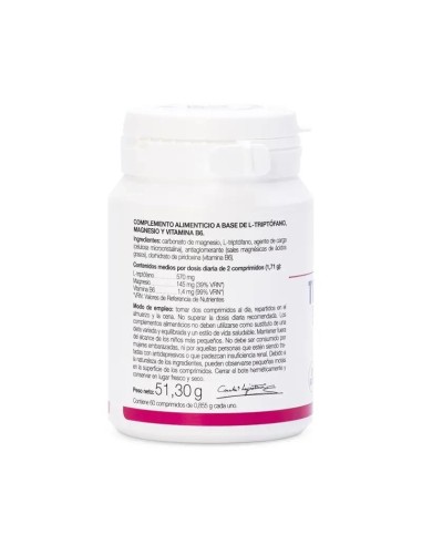 Ana María Lajusticia Triptofano Con Magnesio + Vitamina B6, 60 comprimidos
