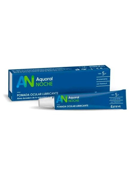 Aquoral Noche Pomada Ocular Lubricante, 5 gr