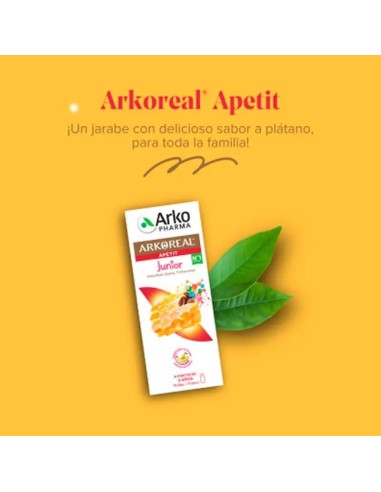 Arkopharma Arkoreal Jalea Real Apetit Junior Jarabe, 150ml