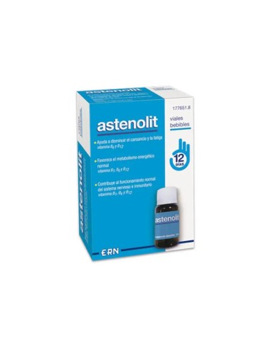 Astenolit Viales Bebibles 12 unidades