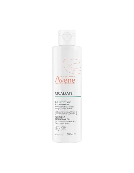 Avene Cicalfate + Gel limpiador desinfectante, 200 ml