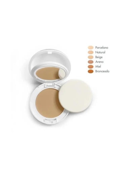 Avene Couvrance Crema Compacta Acabado Mate Miel 8.5G