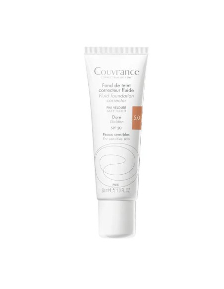 Avene Couvrance Maquillaje Fluido Dorado 30 ml