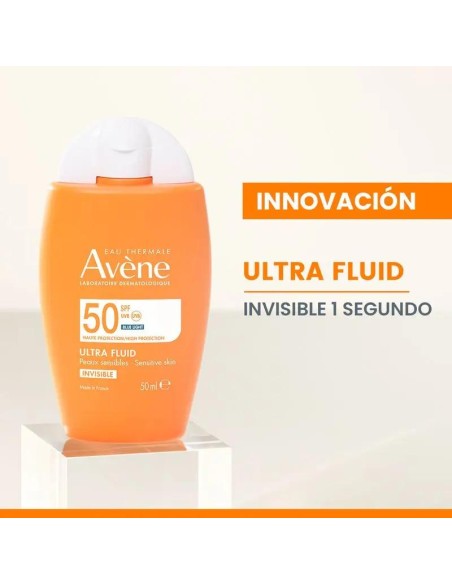 Avene Ultrafluido Invisible Spf50 Av, 50 ml