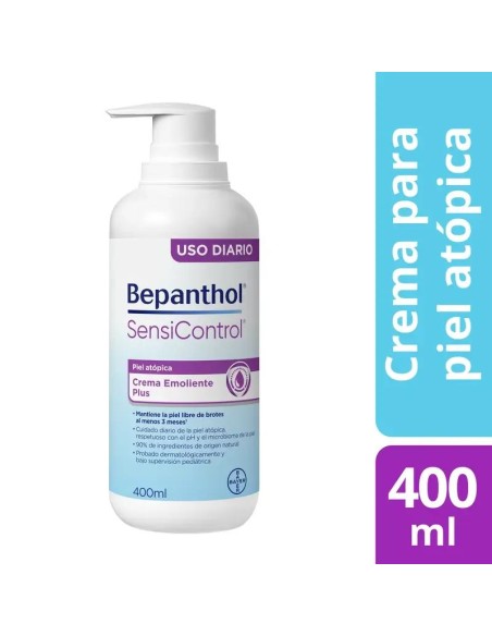 Bepanthol Sensicontrol Crema Emoliente Diaria 400 ml