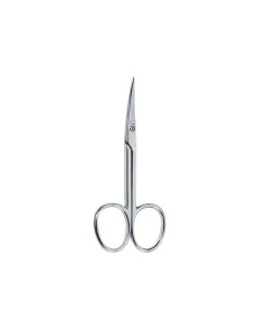 Beter Tijera De Manicura para Pieles Cromada Curva 9 cm 2