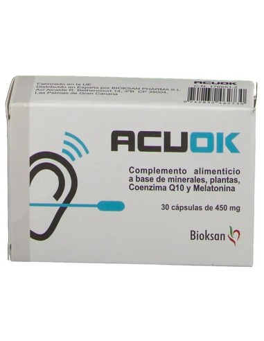 Bioksan Acuok, 30 cápsulas