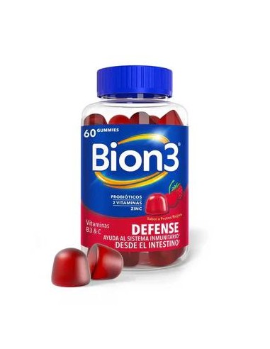 Bion3 Defense Multivitamínicos, 60 gummies