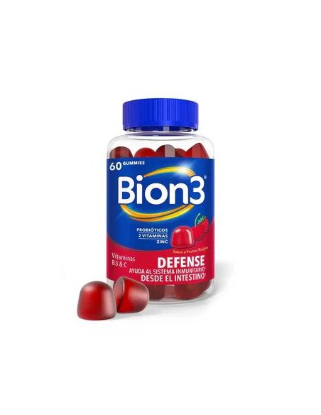 Bion3 Defense Multivitamínicos, 60 gummies