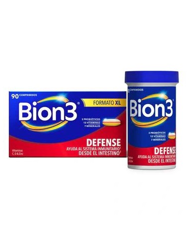 Bion3 Defense Multivitamínicos, 90 comprimidos