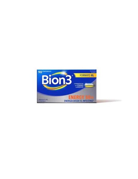 Bion3 Energy 50+ Multivitamínicos, 90 comprimidos