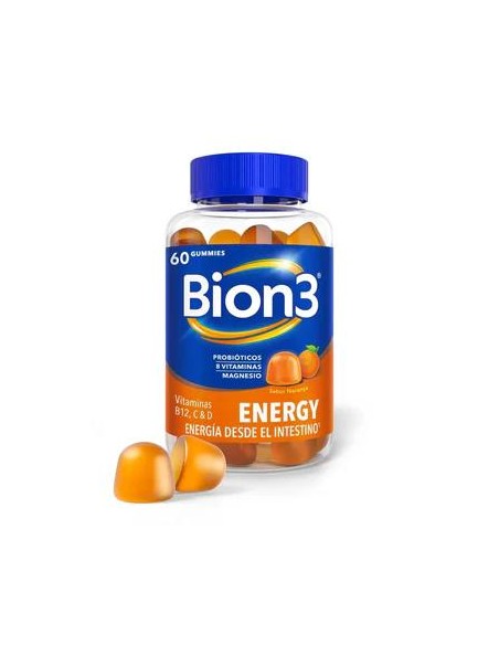 Bion3 Energy Multivitamínicos, 60 gummies