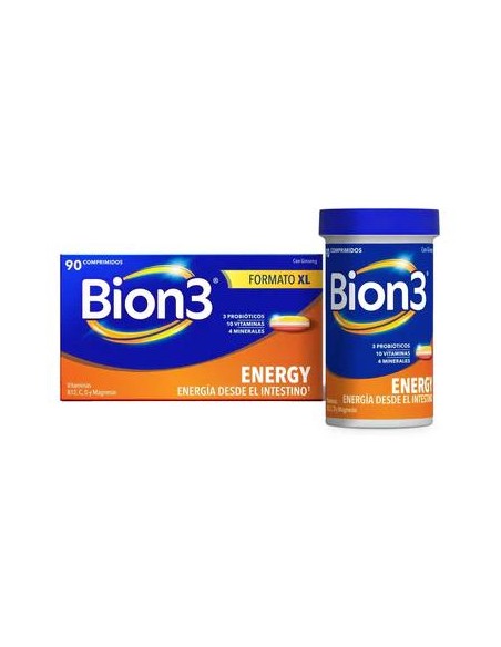 Bion3 Energy Multivitamínicos, 90 comprimidos