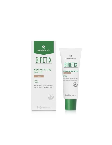 Biretix Hydramat Day Spf 30 Color, 50 ml