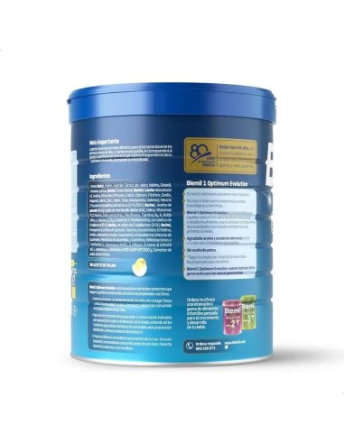 Blemil Optimum Evolution 1 Leche de Inicio, 800 gr