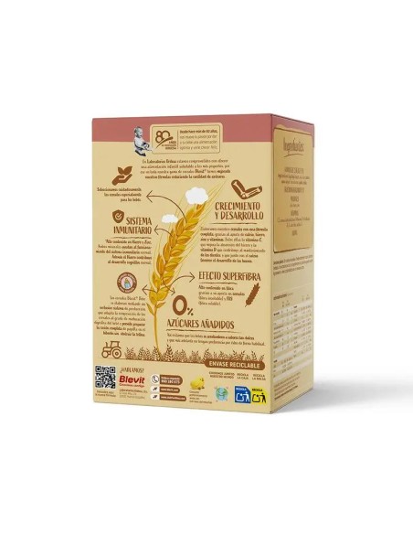 Blevit Alimentación Infantil Bibe 8 Cereales, 500 grs