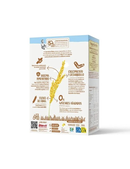 Blevit Alimentación Infantil Crema De Arroz, 225 grs