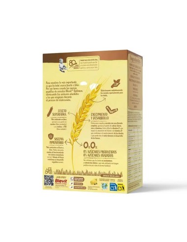 Blevit Alimentación Infantil Optimum 8 Cereales + Plátano, 250 grs