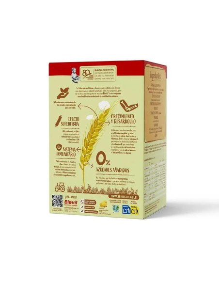 Blevit Alimentación Infantil Superfibra 8 Cereales Y Frutas, 500 grs