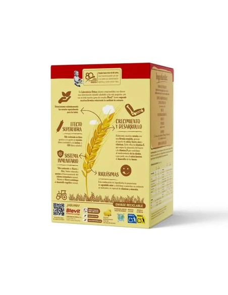 Blevit Alimentación Infantil Superfibra Multicereales Muesli, 500 grs
