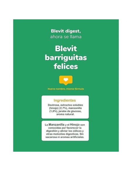 Blevit Barriguitas Felices, 150 gr
