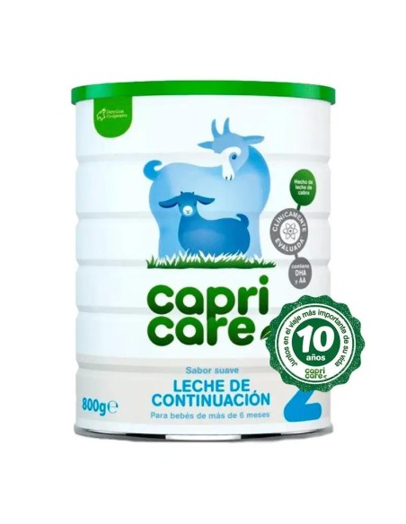 Capricare 2 Leches de Continuación, 800 gr