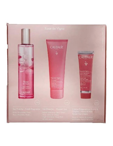 Caudalie Cofre Rose De Vigne Agua Refrescante