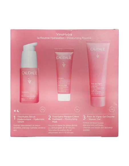 Caudalie Cofre Vinohydra La Routine Hydratation