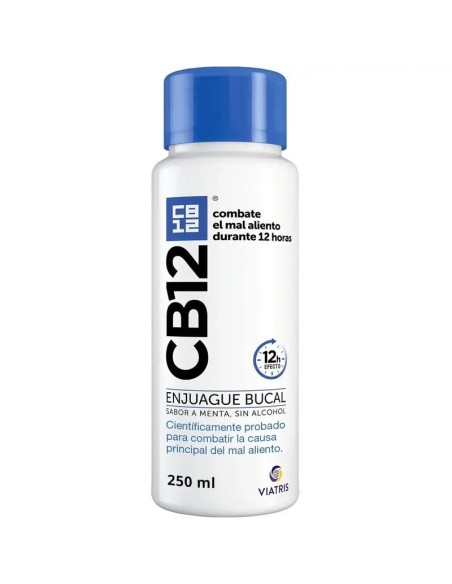 CB12 Enjuague Bucal Halitosis Colutorio Cuidado Oral, 250 ml