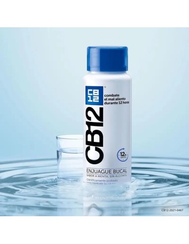 CB12 Enjuague Bucal Halitosis Colutorio Cuidado Oral, 250 ml