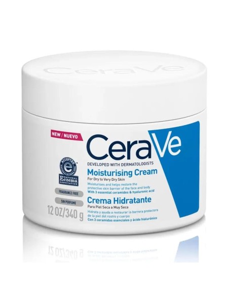 CeraVe Crema Hidratante Piel Seca, 340 gr