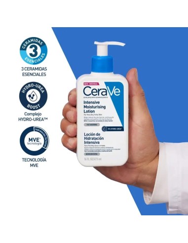 Cerave Loción Hidratante Intensiva, 473 ml