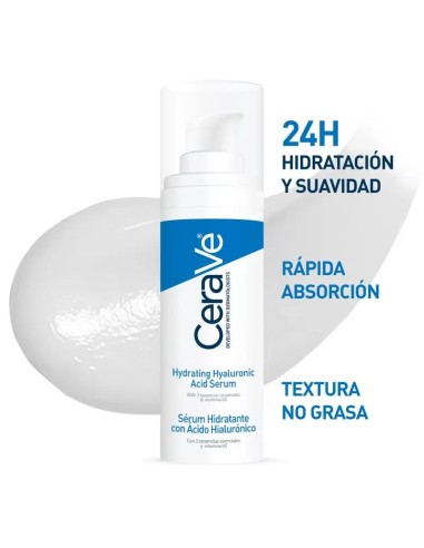 Cerave Sérum Hidratante Ácido Hialurónico, 30 ml