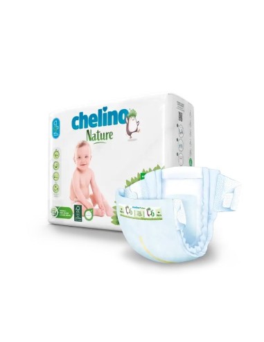 Chelino Nature Pañal Talla 6 (17-28 Kg), 27 unidades