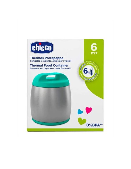 Chicco - Termo Porta Alimientos Azul