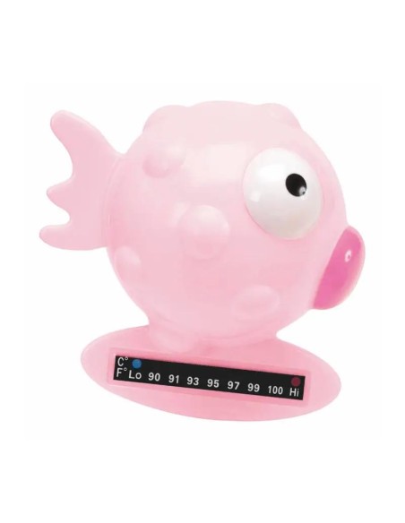 Chicco - Termómetro Baño Pez Rosa