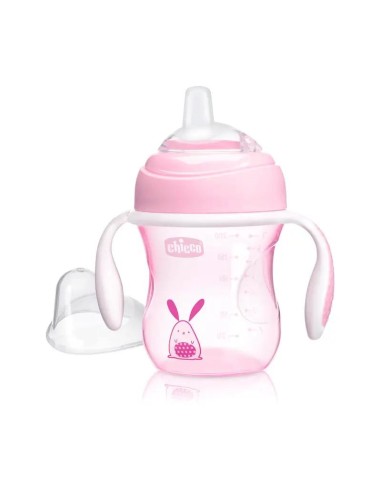 Chicco - Vaso Transición Chicco Niña +4 Meses