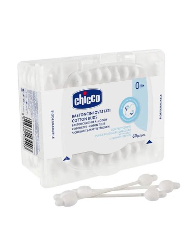 Chicco Bastoncillos Seguridad - 60 unidades