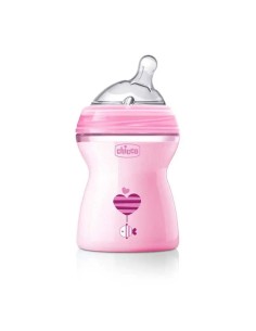 Chicco Biberon natural feeling Rosa  250 ml +2 Meses 2