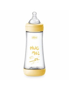Chicco Biberón Perfect5 +4 Meses 300 Ml Silicona Amarillo Neutro, 1 unidad 2