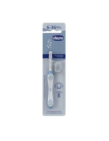 Chicco Cepillo De Dientes Azul Indigo 6-36M, 1 ud