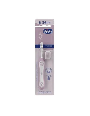 Chicco Cepillo De Dientes Lila 6-36M, 1 ud
