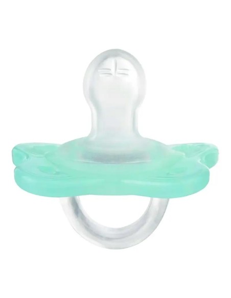 Chicco Chupete Dual Soft Sililicona Neutro 0-2 Meses, 1 unidad