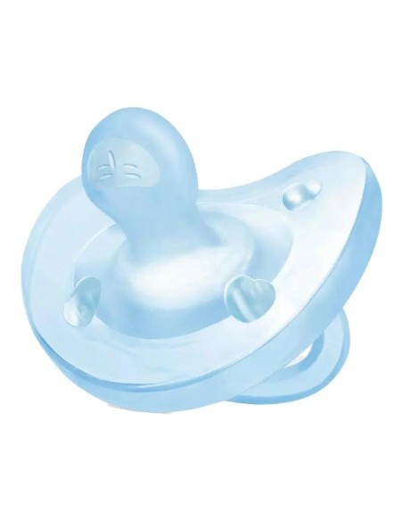 Chicco Chupete Physioforma Soft Azul 2-6M, 1 unidad